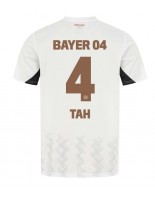 Bayer Leverkusen Jonathan Tah #4 Bortedrakt 2024-25 Korte ermer